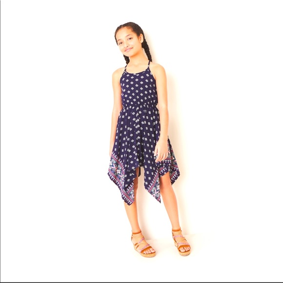 Soprano Print Handkerchief Dress - Picture 3 of 9